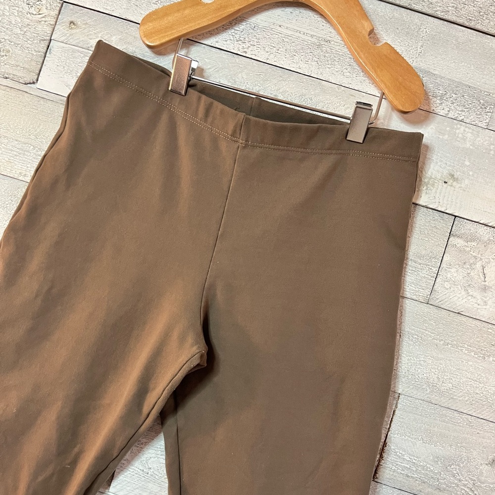 Workout legging, nude brown, stretch, very firm